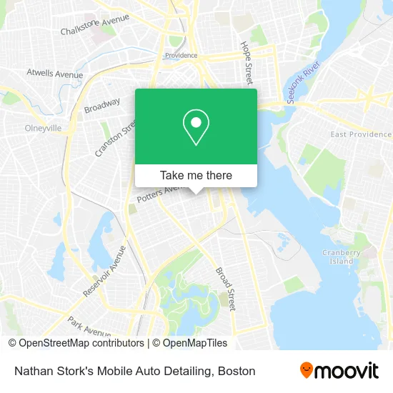 Nathan Stork's Mobile Auto Detailing map