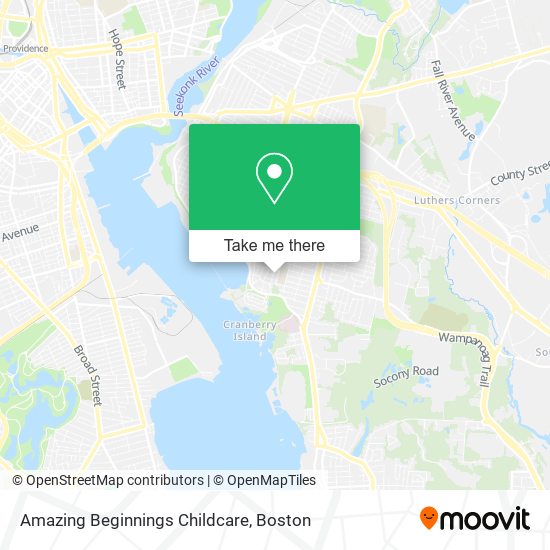 Mapa de Amazing Beginnings Childcare