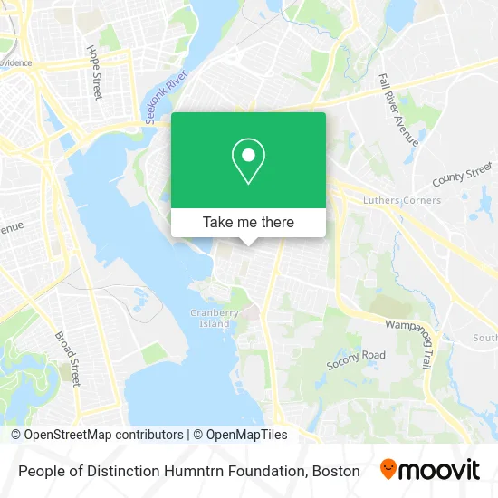 People of Distinction Humntrn Foundation map
