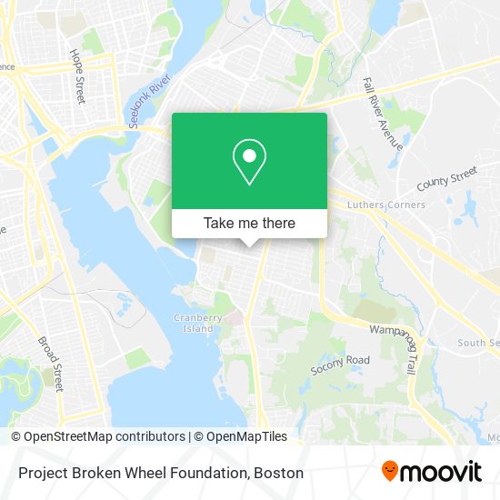 Project Broken Wheel Foundation map