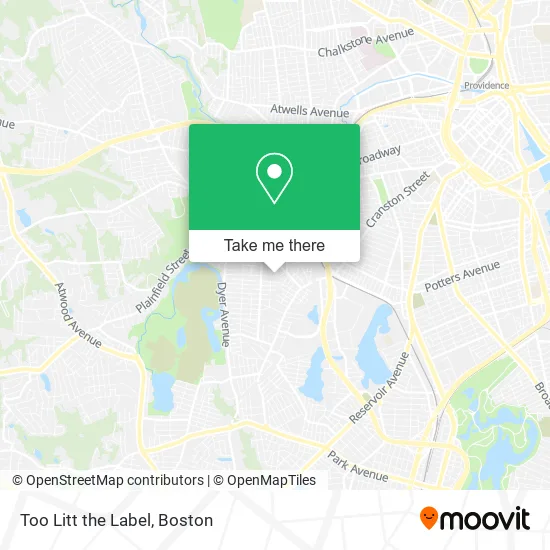 Too Litt the Label map