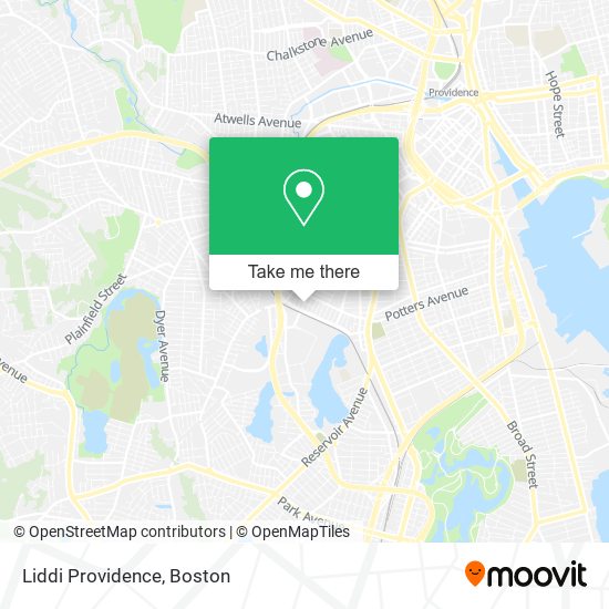 Mapa de Liddi Providence