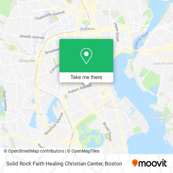 Mapa de Solid Rock Faith Healing Christian Center