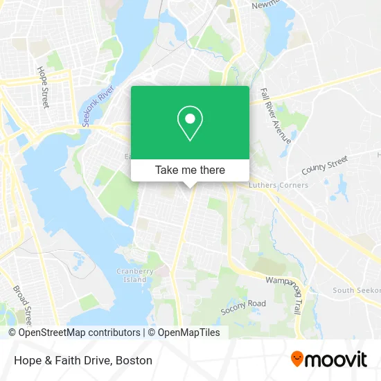Hope & Faith Drive map