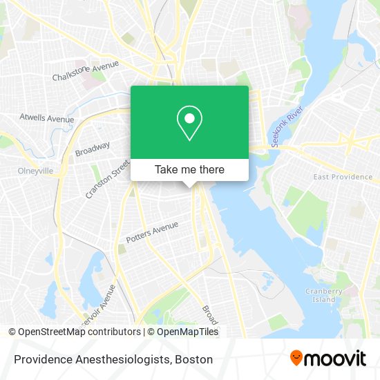 Providence Anesthesiologists map