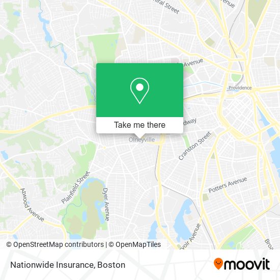 Nationwide Insurance map