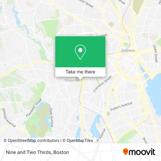 Nine and Two Thirds map