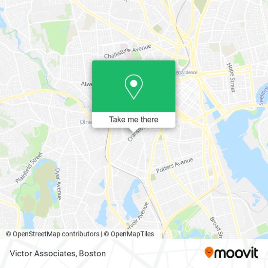 Victor Associates map