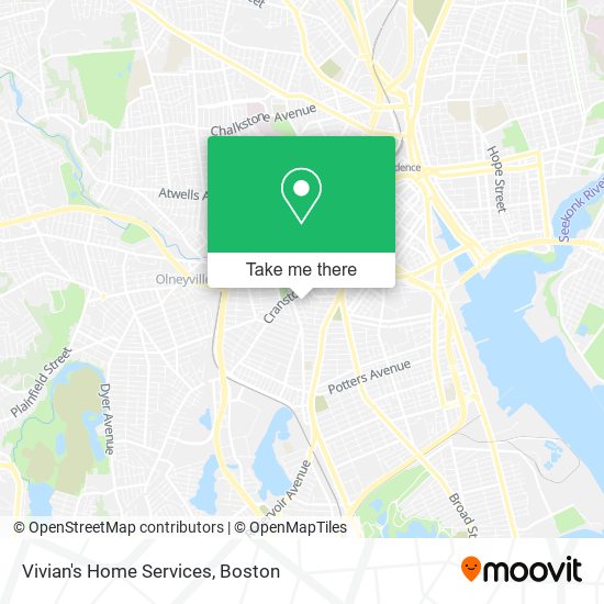 Vivian's Home Services map