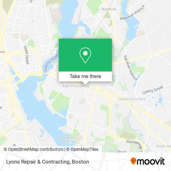 Lyons Repair & Contracting map