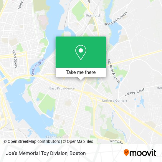 Joe's Memorial Toy Division map