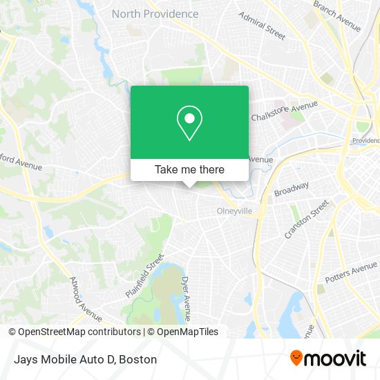 Mapa de Jays Mobile Auto D