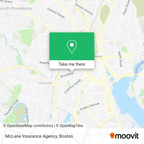 McLane Insurance Agency map