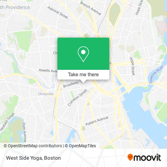 Mapa de West Side Yoga
