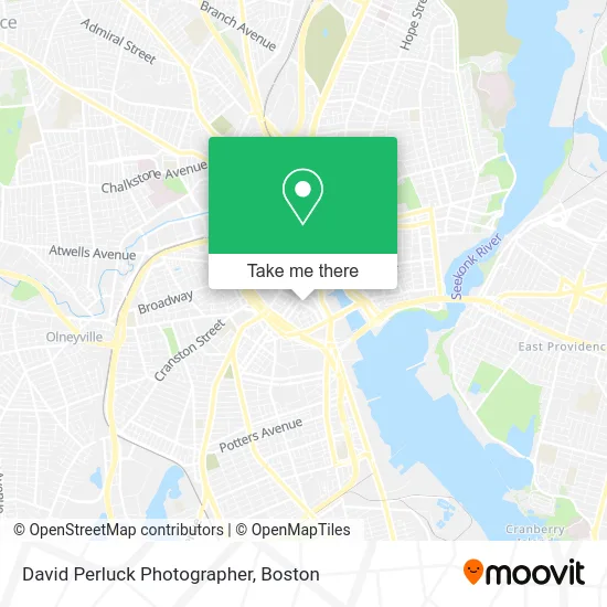 David Perluck Photographer map