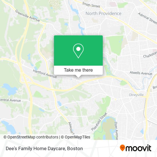 Mapa de Dee's Family Home Daycare