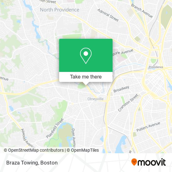 Braza Towing map