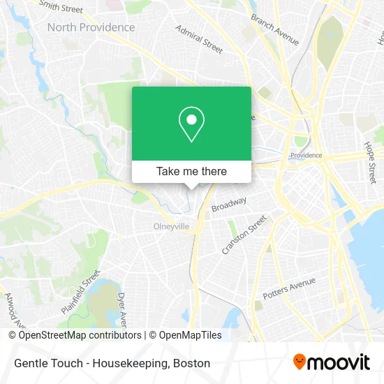 Gentle Touch - Housekeeping map