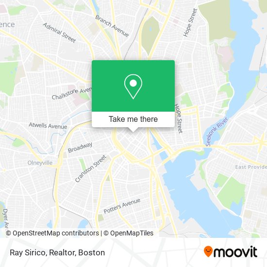 Ray Sirico, Realtor map