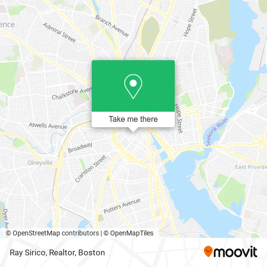 Ray Sirico, Realtor map