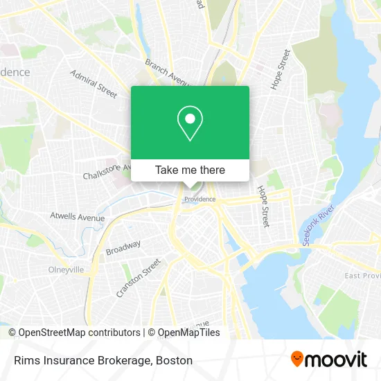 Rims Insurance Brokerage map