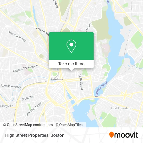 High Street Properties map