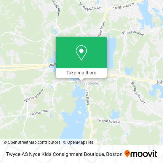Mapa de Twyce AS Nyce Kids Consignment Boutique