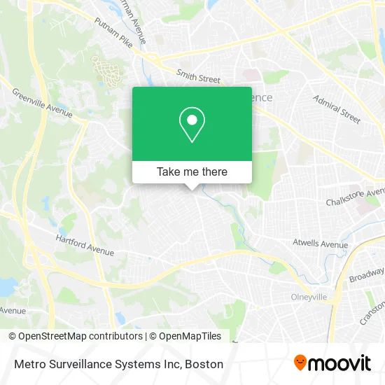 Metro Surveillance Systems Inc map