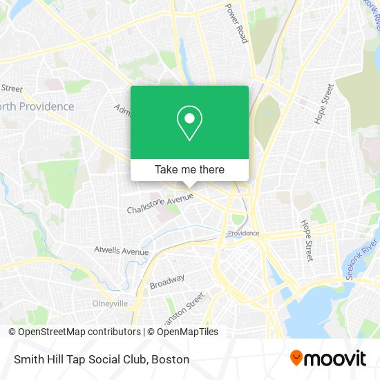Smith Hill Tap Social Club map