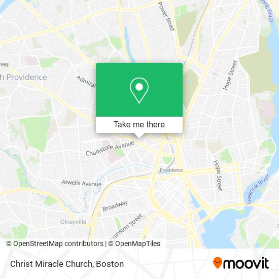 Christ Miracle Church map