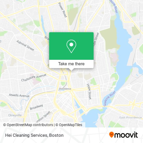 Hei Cleaning Services map