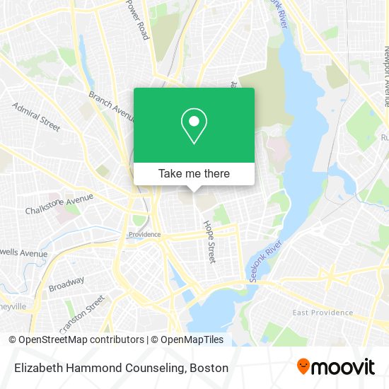 Mapa de Elizabeth Hammond Counseling