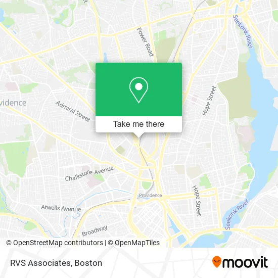 Mapa de RVS Associates