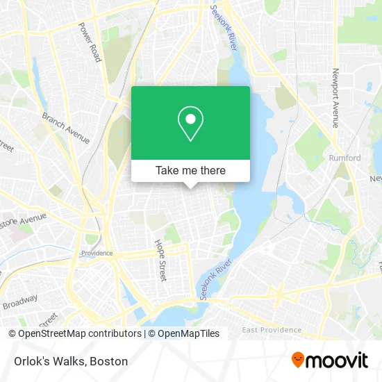 Mapa de Orlok's Walks