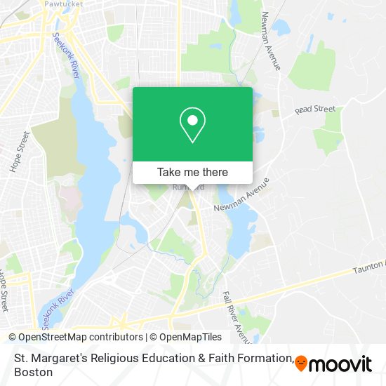 Mapa de St. Margaret's Religious Education & Faith Formation