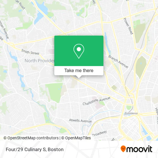 Four/29 Culinary S map
