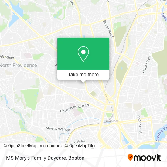 MS Mary's Family Daycare map