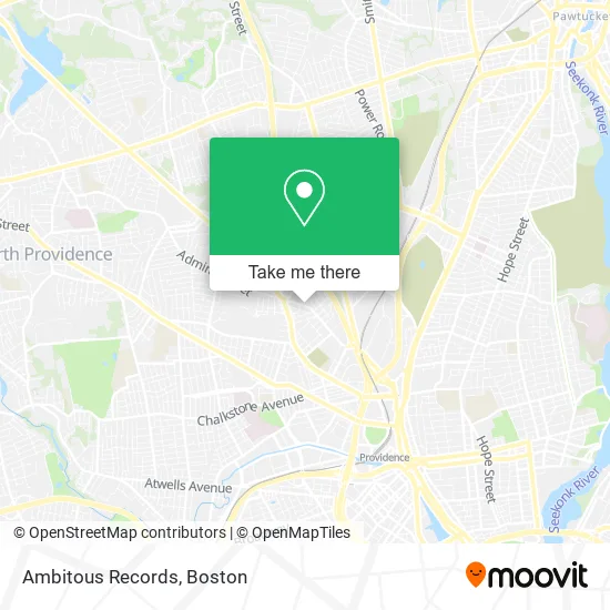 Mapa de Ambitous Records