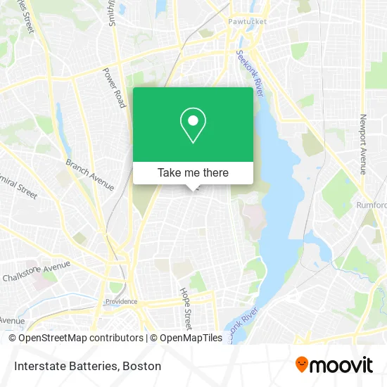 Interstate Batteries map