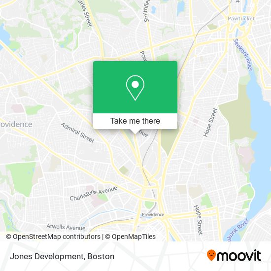 Jones Development map