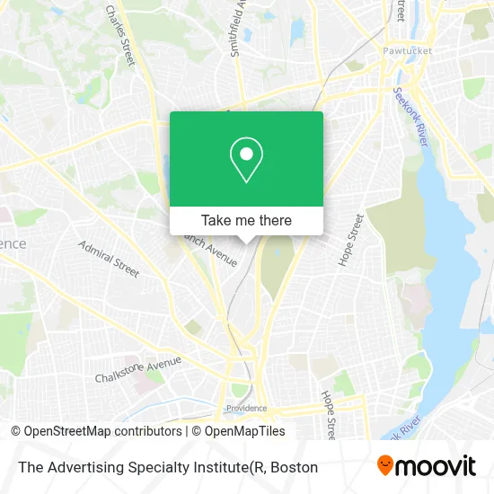 The Advertising Specialty Institute map