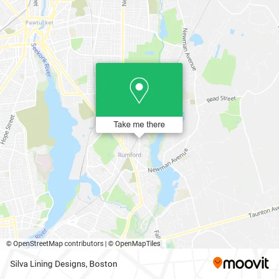 Silva Lining Designs map