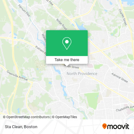 Sta Clean map