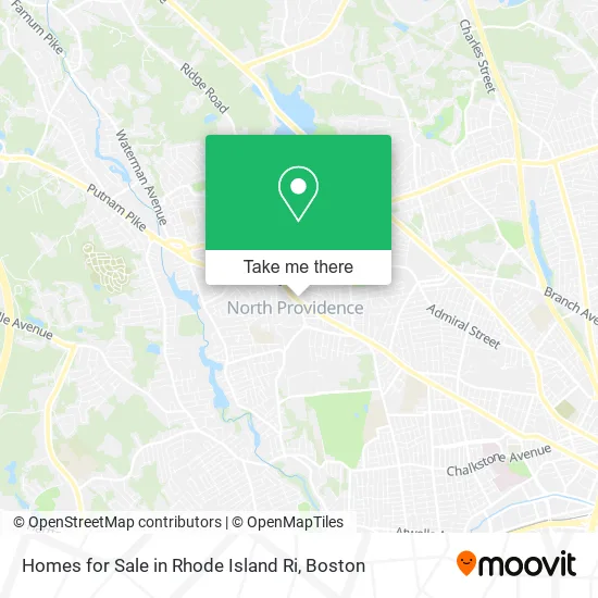 Homes for Sale in Rhode Island Ri map