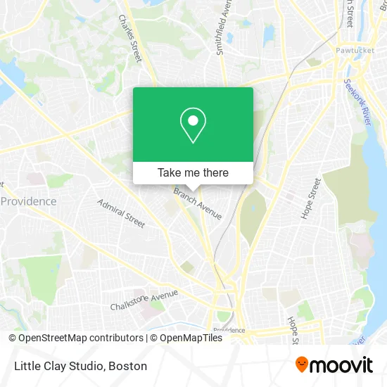 Little Clay Studio map