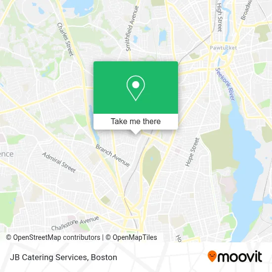 JB Catering Services map