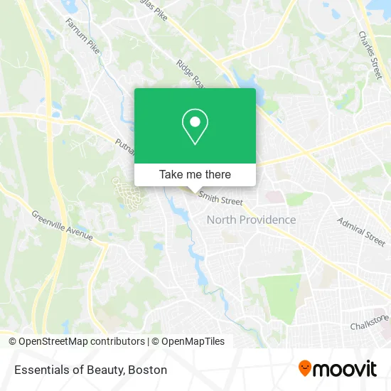 Essentials of Beauty map