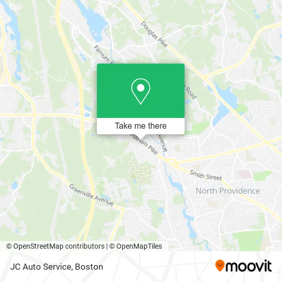 JC Auto Service map
