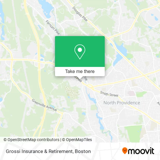 Grossi Insurance & Retirement map