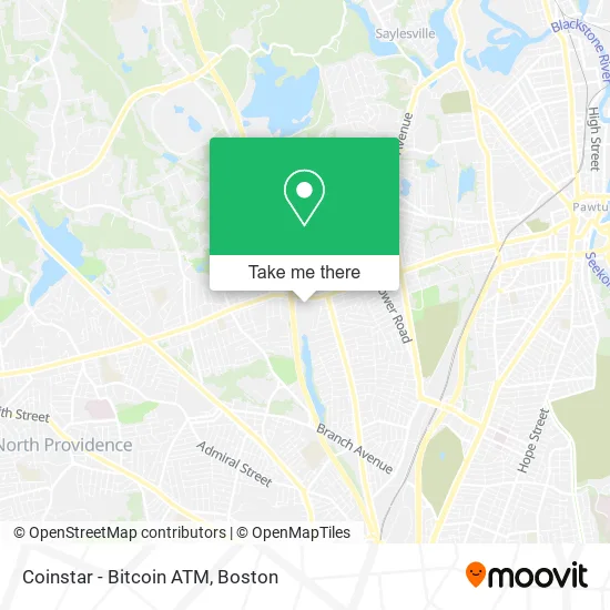 Coinstar - Bitcoin ATM map